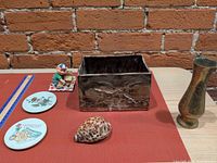 Overview of all four items on table