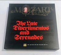 Closed presentation box showing title and design