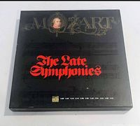 Front of boxed set showing title and design