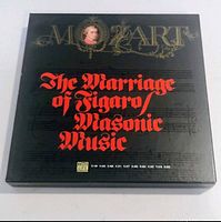 Closed box top showing title and design