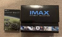 IMAX Ultimate Collection box and Planet Earth box shown together