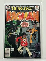 Front cover of Ragman #3 in bag