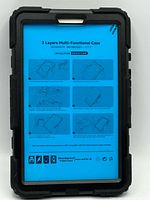 Front view showing instruction insert and protective front cover