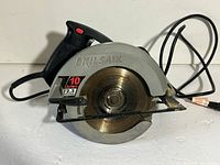 Front view showing SKILSAW branding, 7-1/4 in. blade and 10 A label