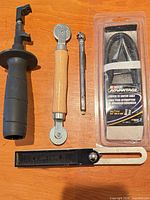 Overview of all five items laid out