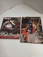 Both catalogs front covers side by side