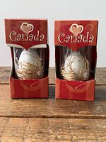 Front view of two boxed Canada Magic Eggs