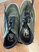 Top view showing uppers, laces, PopCush insoles, color and material