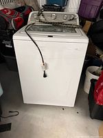Full view of Maytag top-load washer
