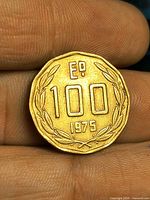 Obverse showing denomination, year, wreath