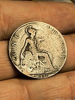 Reverse showing seated Britannia and date 1912