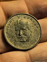 Obverse with Robert L Borden portrait and 1911 date