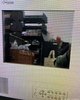 LCD projection panel front view