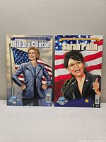 Front covers of both Female Force #1 issues