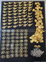 Assortment laid out showing quantity and variety of components