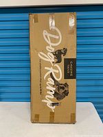 Front of sealed Chasing Tails Dog Ramp box