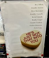 Full frontal view of poster showing artwork and cast list