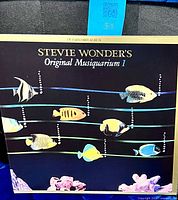 Front view of Stevie Wonder Original Musiquarium I album cover