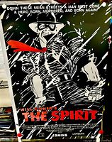 Full view of The Spirit one-sheet poster showing entire artwork and credits