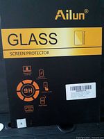Front of Ailun Glass Screen Protector package