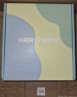 Front of retail box labelled Hair Clipper