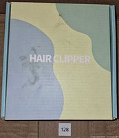 Closed retail box labeled HAIR CLIPPER