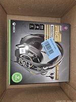 Front of sealed Rig 500 Pro Xbox headset box