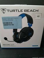 Front of boxed Turtle Beach Recon 50P headset
