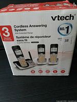 Front of retail box showing product image and model information