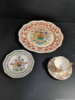 Group shot – two plates, cup and saucer