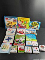 Full lot of 16 board books displayed front covers