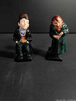 Both Royal Doulton figurines front view