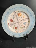 Front of Royal Stafford The Diet Plate showing design