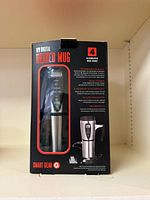 Front of boxed Smart Gear 12V Digital Heated Mug