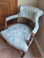 Full view of side chair showing overall style and condition