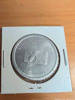 Obverse showing Burlington Ontario Centennial emblem