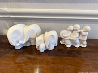 All three Marbell sculptures on display