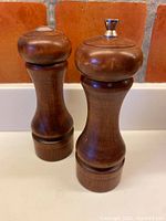 Full view of both maple pieces, showing overall shape and finish