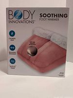 Box of Body Innovations soothing foot warmer