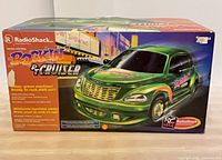 Factory box showing RadioShack Rockin' PT Cruiser graphics and branding