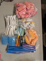 Group shot of all roller types on table