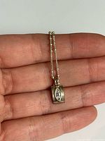 Pendant and chain overall view