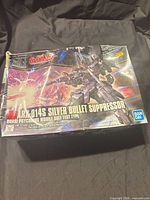 Front of box showing artwork, title and Bandai logo