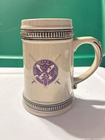 Front view showing crest, trim and overall shape