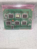 Front of graphic LCD module showing six large driver ICs and overall PCB