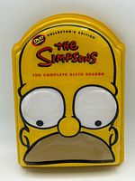Front view of Homer Simpson molded DVD case