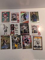 Full grid of all 12 trading cards