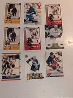 All 9 cards laid out in 3x3 grid