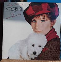 Barbra Streisand Songbird LP cover with dog image