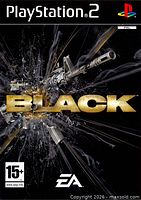 Front cover art of Black for PS2